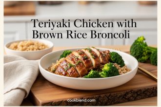 Teriyaki Chicken with Brown Rice and Broccoli