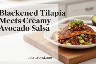 Blackened Tilapia Meets Creamy Avocado Salsa