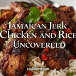 Jamaican Jerk Chicken and Rice Uncovered explores bold Caribbean flavors with spicy jerk chicken and fragrant rice. A rich, authentic, and satisfying classic dish.