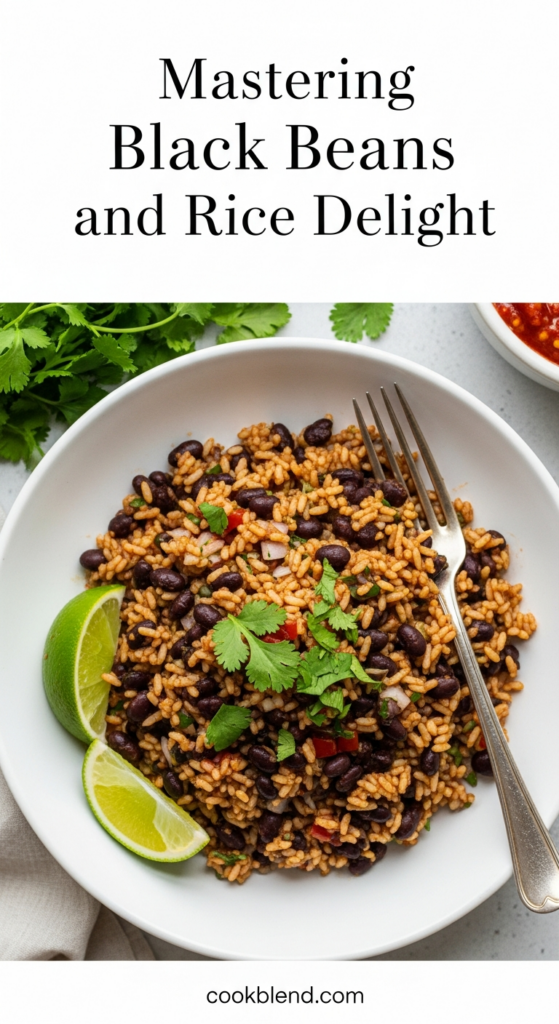 Mastering Black Beans & Rice Delight
