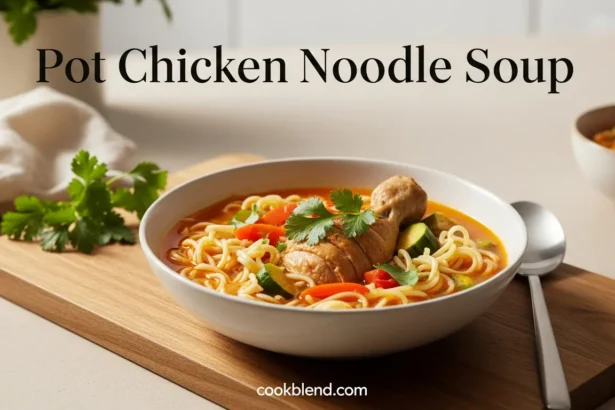 Pot Chicken Noodle Soup
