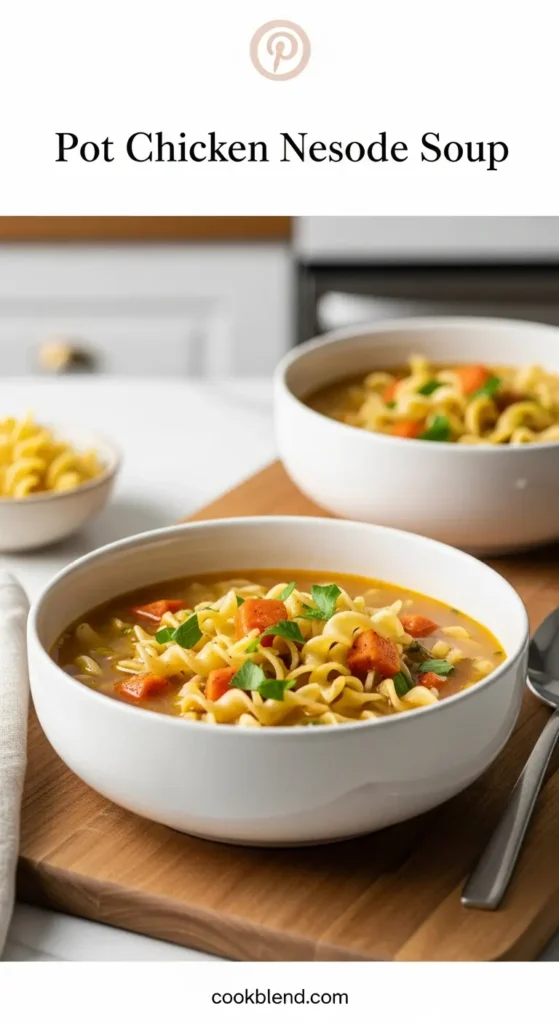 Pot Chicken Noodle Soup
