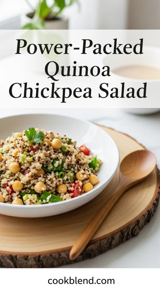 Power-Packed Quinoa Chickpea Salad