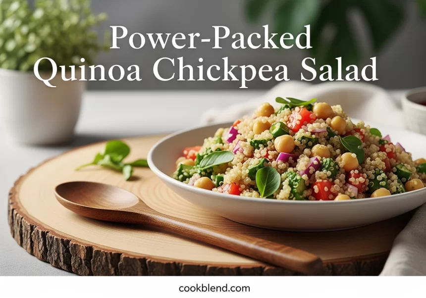 Power-Packed Quinoa Chickpea Salad