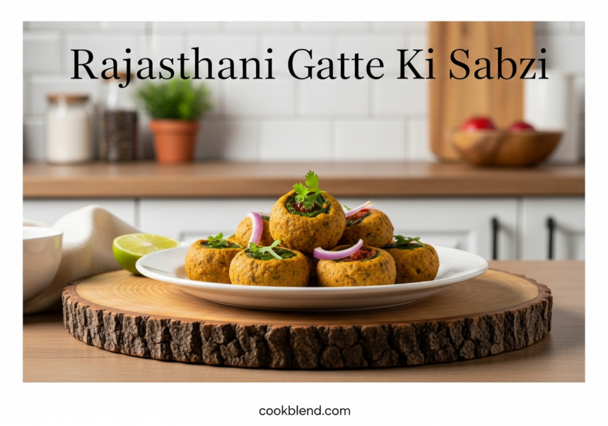 Rajasthani Gatte Ki Sabzi