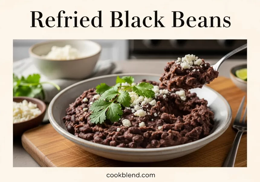 Refried Black Beans
