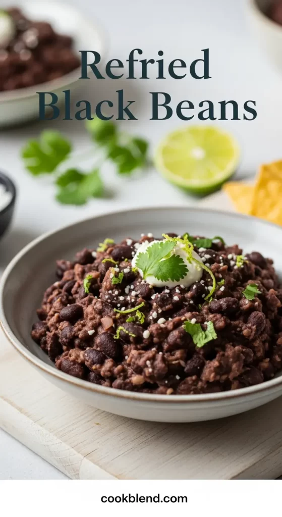 Refried Black Beans