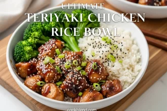 Ultimate Teriyaki Chicken Rice Bowl