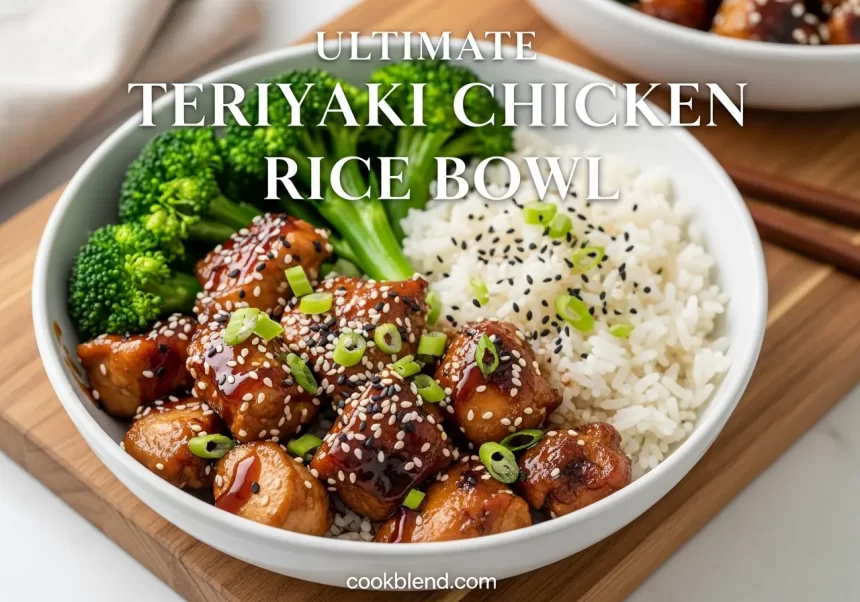 Ultimate Teriyaki Chicken Rice Bowl
