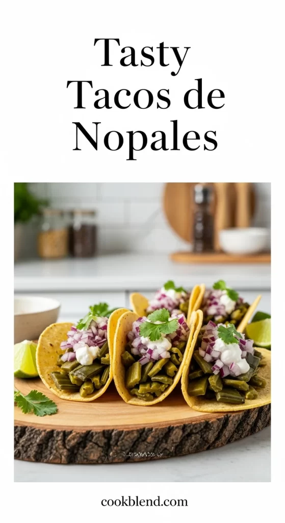 Tasty Tacos de Nopales