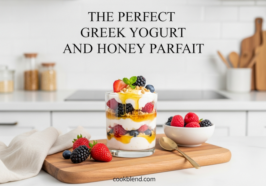 The Perfect Greek Yogurt and Honey Parfai