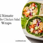 Ultimate Buffalo Chicken Salad Wraps