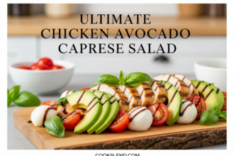 Ultimate Chicken Avocado Caprese Salad
