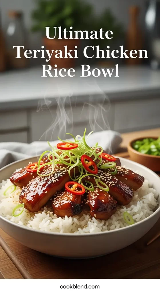 Ultimate Teriyaki Chicken Rice Bowl