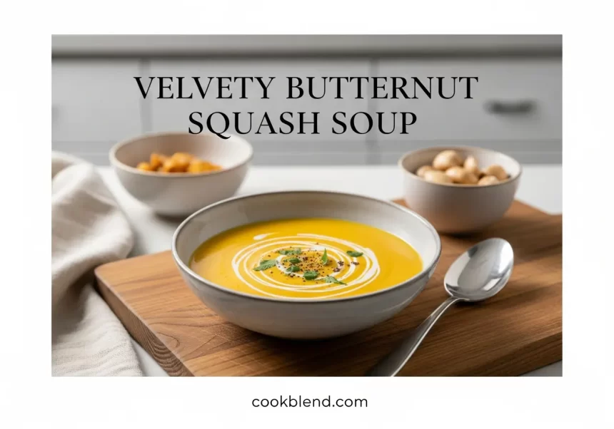 Velvety Butternut Squash Soup