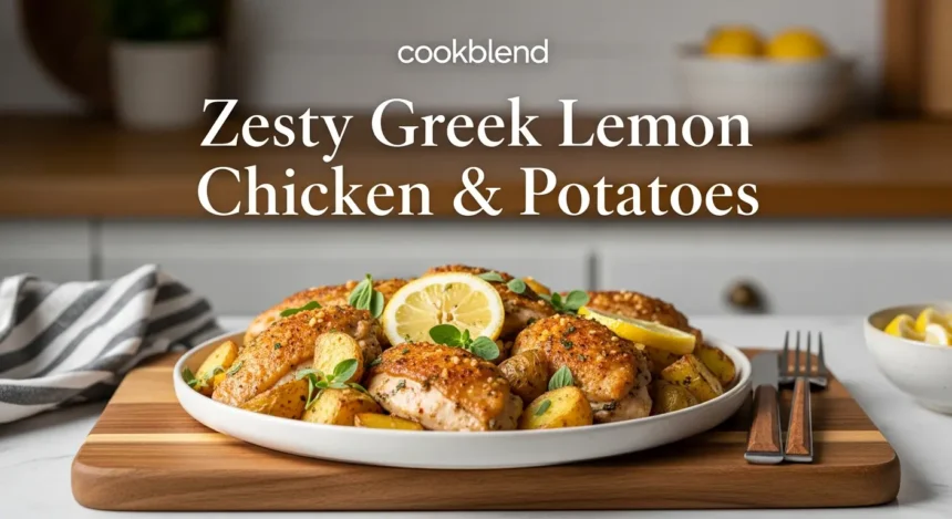 Zesty Greek Lemon Chicken and Potatoes