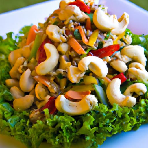 Crunch Into Flavor: Thai Cashew Quinoa Salad Delight