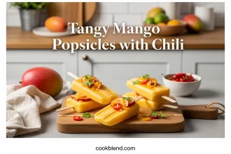 Tangy Mango Popsicles with Chili