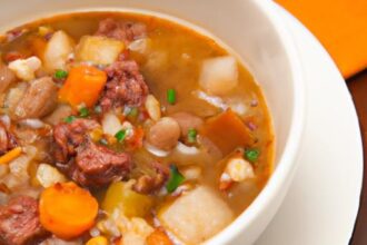 Hearty Slow Cooker Beef Barley Soup: Comfort in a Bowl