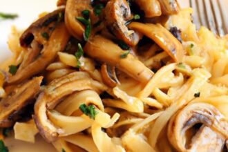 Savor the Flavor: Garlic Mushroom Protein Pasta Recipe