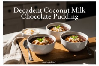 Decadent Coconut Milk Chocolate Pudding