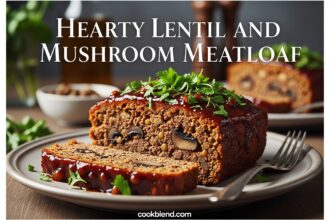 Lentil & Mushroom Meatloaf