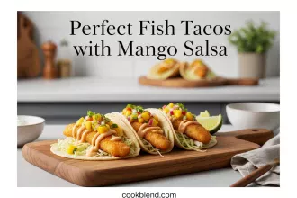 Perfect Fish Tacos with Mango Salsa