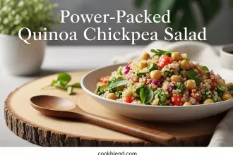 Power-Packed Quinoa Chickpea Salad