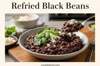 Refried Black Beans