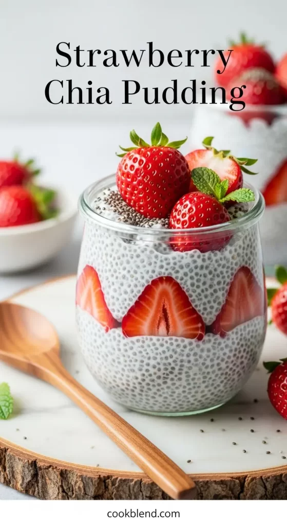 Strawberry Chia Pudding