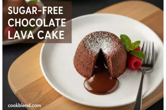 Sugar-Free Chocolate Lava Cake