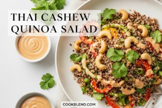 Thai Cashew Quinoa Salad