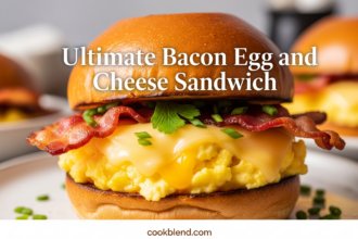 Ultimate Bacon, Egg & Cheese Sandwich