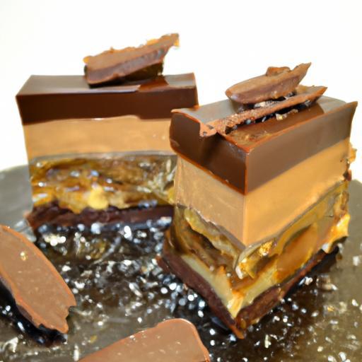 Decadent Fudge Bliss: Chocolate Candy Bars Meet Peanut Butter