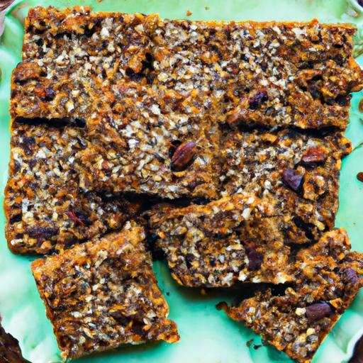 Chia Flax Energy Squares: Boost Your Day with Natural Power