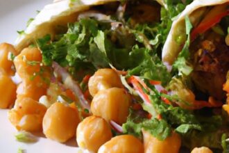 Spicy Buffalo Chickpea Wrap: A Flavor-Packed Vegan Delight