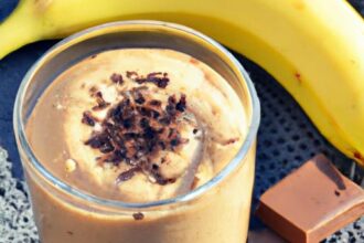 Power Up Your Day with a Chocolate Banana Protein Smoothie