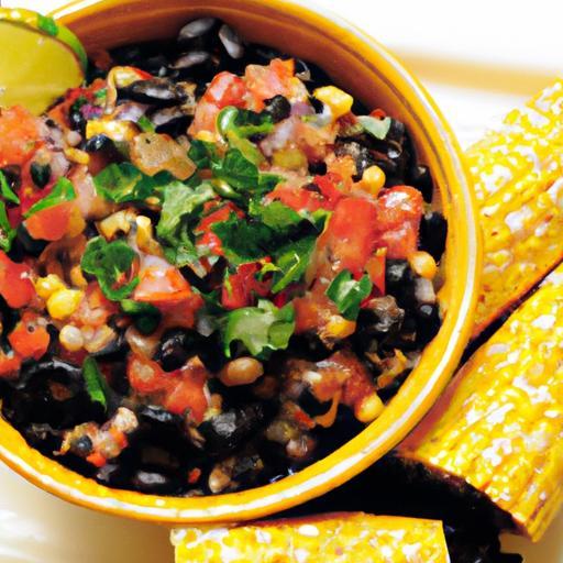 Zesty Black Bean and Corn Salsa: A Fresh Flavor Fiesta