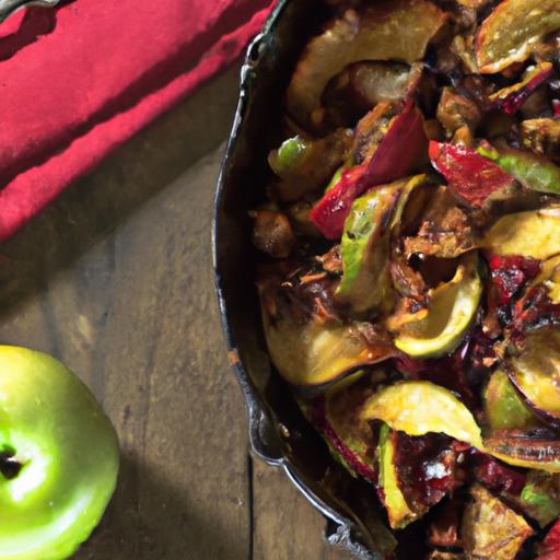 Sweet Meets Veggie: Sugar-Free Apple Zucchini Crisp Delight