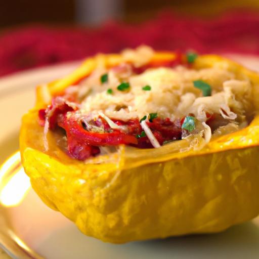 Stuffed Spaghetti Squash: A Flavorful Twist on Comfort Food