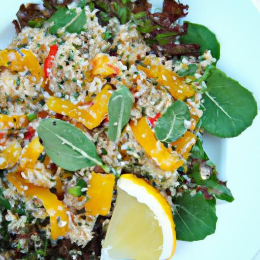 Zesty Lemon Herb Quinoa Salad: A Fresh, Nutritious Twist