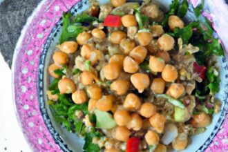 Wholesome Quinoa Chickpea Salad: A Nutritious Delight