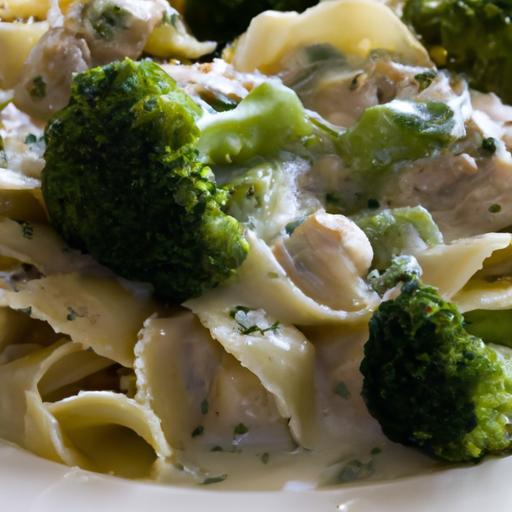 Creamy Chicken Broccoli Fettuccine Alfredo: A Delightful Twist