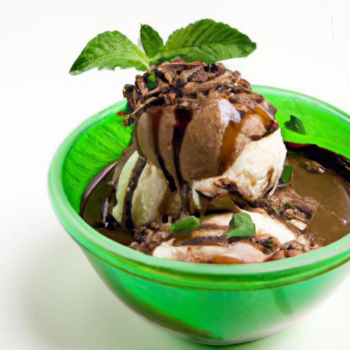 Chill Out: The Ultimate Vegan Mint Chocolate Chip Scoop