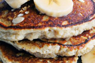 Fluffy Banana Oat Pancakes: A Wholesome Morning Boost