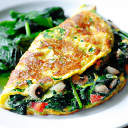 Spinach Omelet Secrets: A Nutritious Twist on Breakfast Delight