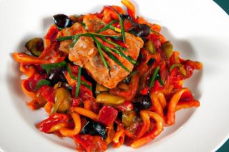 Tuna Puttanesca: A Bold Twist on a Classic Roman Dish