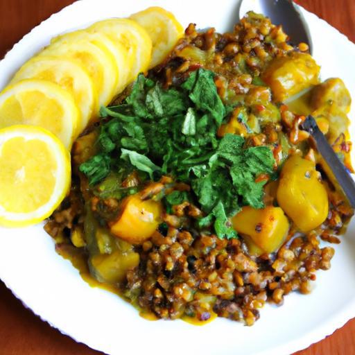 Wholesome Curry Lentil Rice Bowl: A Flavorful Power Meal