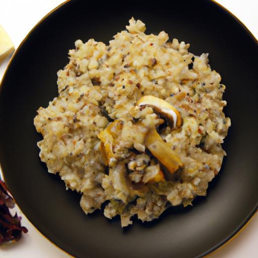 Savor the Earthy Delight: Mushroom & Quinoa Risotto Recipe