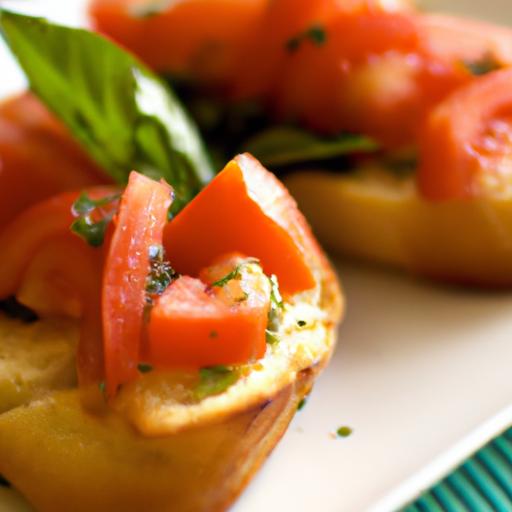 Fresh Tomato & Basil Bruschetta⁤ Toast: A Flavorful Delight